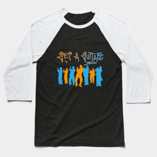 fanart silhouette of the group riize in the get a guitar era Baseball T-Shirt